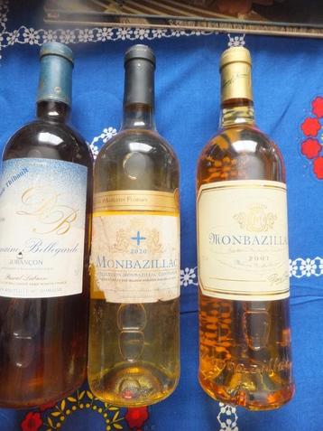 3 bouteilles de vin blanc doux beschikbaar voor biedingen
