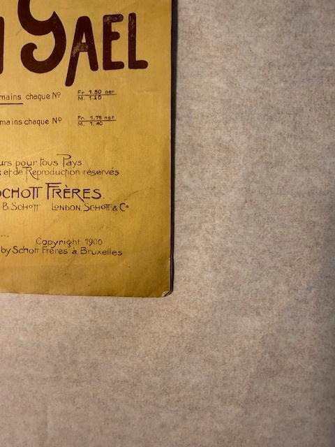 Henri van Gael — Pavots : Menuet, opus 91, Musique & Instruments, Partitions, Utilisé, Artiste ou Compositeur, Classique, Piano