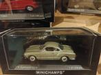 Minichamps VW Karmann Ghia Coupe de 1957 diamond green metal, Hobby en Vrije tijd, Modelauto's | 1:43, Nieuw, Ophalen of Verzenden