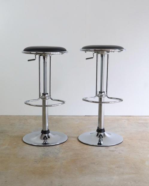 Vintage retro design barkrukken, Antiek en Kunst, Antiek | Meubels | Tafels, Ophalen
