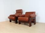set fauteuils M. Visser Spectrum SZ73, SZ74, Huis en Inrichting, Ophalen, Hout