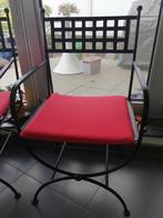 stoelen in ijzer, Huis en Inrichting, Stoelen, Ophalen, Metaal