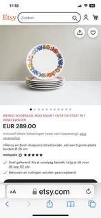 3 x Villeroy & Boch dessertborden 20 cm, Huis en Inrichting, Ophalen of Verzenden, Zo goed als nieuw