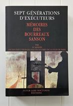 Zeven generaties beulen: Memoires van Sanso-beulen, Ophalen of Verzenden, Nieuw, Henri-Clément Sanson