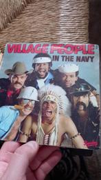 vinyl (45T) village people "in the navy", Ophalen, 1980 tot 2000, Gebruikt
