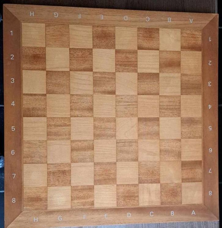 Echiquier en bois, Hobby en Vrije tijd, Gezelschapsspellen | Bordspellen, Ophalen of Verzenden