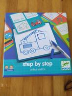 Tekenset -Djeco - step by step - 4- 7 jaar, Ophalen of Verzenden, Zo goed als nieuw
