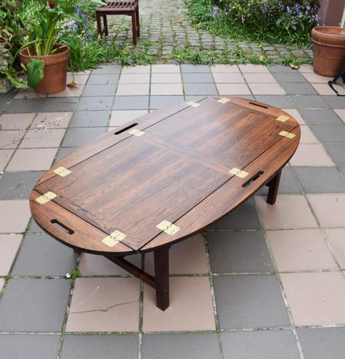 Svend Langkilde - table basse en palissandre, Maison & Meubles, Tables | Tables de salon, Utilisé, Moins de 50 cm, 50 à 100 cm