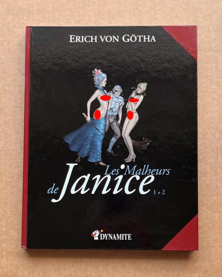 Les malheurs de Janice T1+T2 - Erich Von Götha - Dynamite, Boeken, Stripverhalen, Verzenden