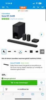 Sony soundbar draadloos, Audio, Tv en Foto, Home Cinema-sets, Ophalen, Zo goed als nieuw, Soundbar, Sony
