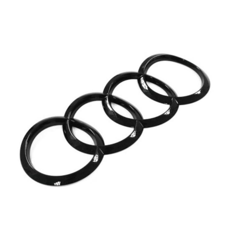 LOGO ARRIERE A COLLER NOIR BRILLANT  AUDI A5 B9 SPORTBACK, Auto diversen, Tuning en Styling, Ophalen