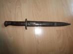 dolk gemaakt van Belgische bajonet M. 1889 hetzelfde nummer, Verzamelen, Militaria | Algemeen, Verzenden, Landmacht, Mes of Dolk