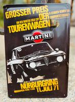 Metalen bord Martini/Alfa Romeo, Verzamelen, Merken en Reclamevoorwerpen, Ophalen of Verzenden, Gebruikt