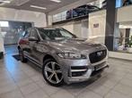 Jaguar F-Pace R-SPORT BENZINE AWD AUTOMAAT 51000KM, Autos, Jaguar, Cuir, Argent ou Gris, Achat, Euro 6