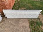 2 witte grote radiatoren, Doe-het-zelf en Bouw, Verwarming en Radiatoren, Ophalen, Zo goed als nieuw