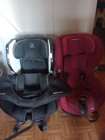 2 draai-autostoelen  beschikbaar voor biedingen