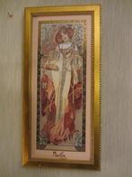 Art Deco Goebel Autumn 1900 Wall Picture Artis Orbis A Mucha, Antiek en Kunst, Ophalen of Verzenden