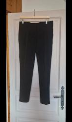 Zwarte plissébroek maat 40, Ophalen, Zo goed als nieuw, Zwart