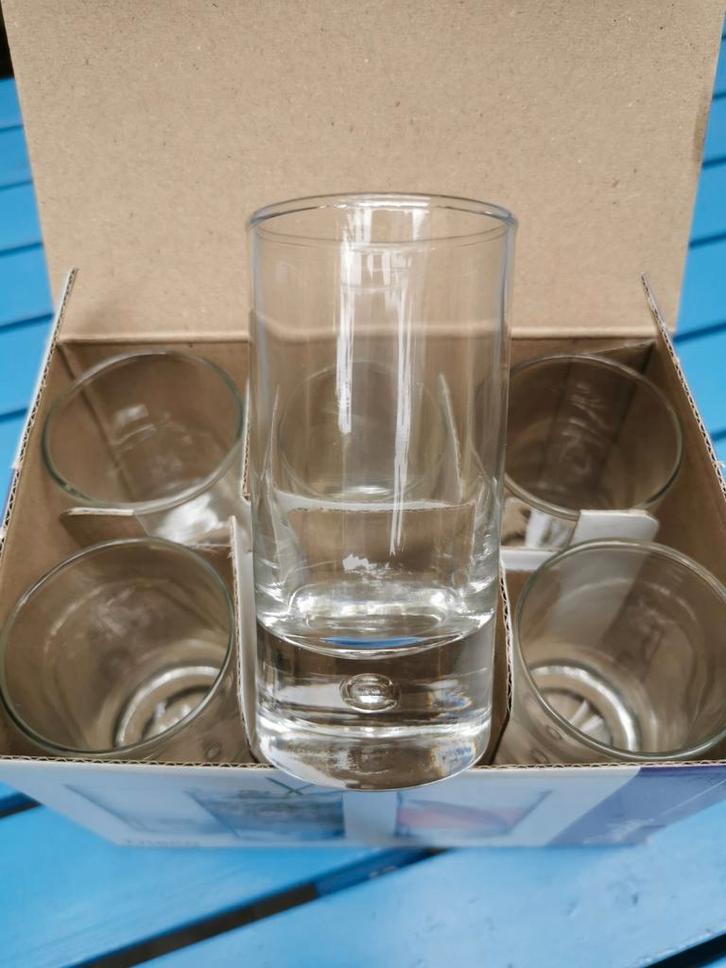 Amuse glaasjes hapjes, Huis en Inrichting, Keuken | Servies, Nieuw, Glas of Glazen, Effen, Glas, Ophalen of Verzenden