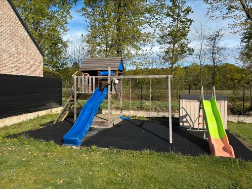 Speelhuisje wickey, Kinderen en Baby's, Speelgoed | Buiten | Speeltoestellen, Zo goed als nieuw, Glijbaan, Schommel, Zandbak, Overige typen