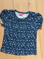 t-shirt of bloesje blauw hema maat 74, Kinderen en Baby's, Babykleding | Maat 74, Meisje, Ophalen of Verzenden, Zo goed als nieuw