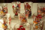 Série de 10 verres BD Amora lot A Spirou et Fantasio, Ophalen of Verzenden, Zo goed als nieuw, Overige typen