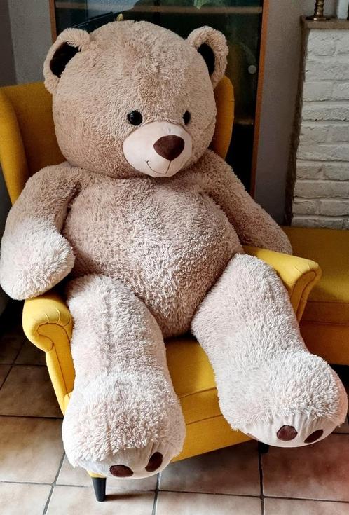 Ours en peluche XL 'Teddy bear ", Collections, Ours & Peluches, Utilisé, Ours en tissus, Autres marques, Enlèvement