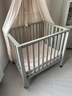 Park ocean pericles taupegrijs matras met wielen 75 x 95 cm, Kinderen en Baby's, Babyparken, Ophalen, Zo goed als nieuw, Wieltjes