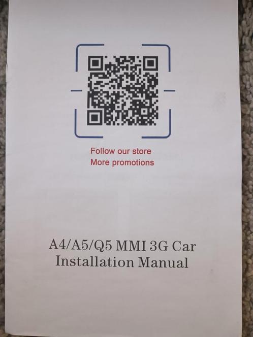 Ecran Audi A4 A5 Q5 MMI 3G, Auto-onderdelen, Dashboard en Schakelaars, Ophalen of Verzenden