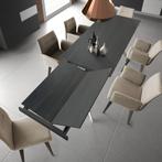 Uitschuifbare Cascade Designtafel van Mintjes, Huis en Inrichting, Tafels | Eettafels, Ophalen, 100 tot 150 cm, Design, 200 cm of meer
