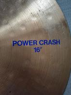 Paiste vintage 400 power crash 16 pouces pour votre batterie, Utilisé, Enlèvement ou Envoi