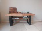 Boomstam salontafel, Huis en Inrichting, Overige vormen, Minder dan 50 cm, Nieuw, 100 tot 150 cm