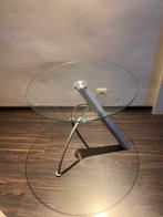 Glazen salontafel / bijzettafel, Enlèvement, Comme neuf