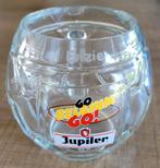 Jupiler bierglas voetbal - Go Belgium, Ophalen of Verzenden, Gebruikt, Glas of Glazen, Jupiler