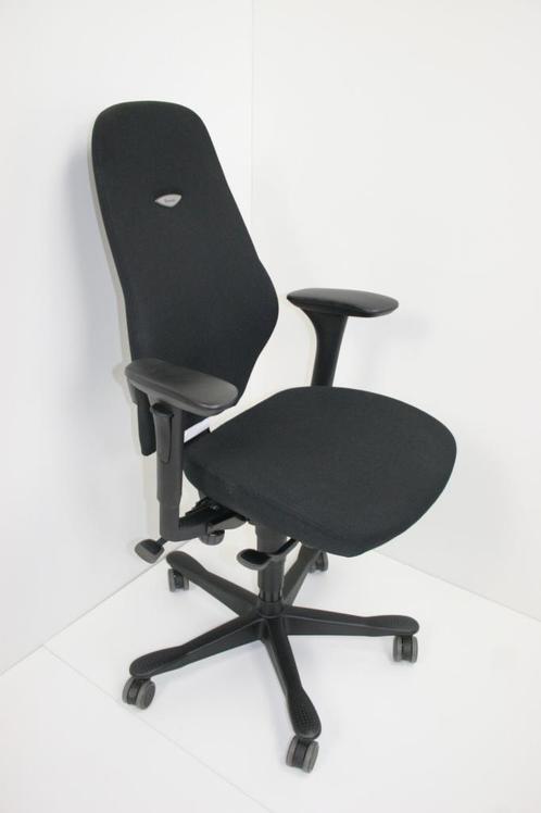 Ergonomische bureaustoel 'Kinnarps', Maison & Meubles, Chaises de bureau, Utilisé, Chaise de bureau, Noir, Ergonomique, Chaise de bureau de gaming