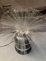 Vintage glasvezellamp  (fiber optic lamp) jaren ‘70, Huis en Inrichting, Space Age, Kunststof, Gebruikt, Ophalen of Verzenden