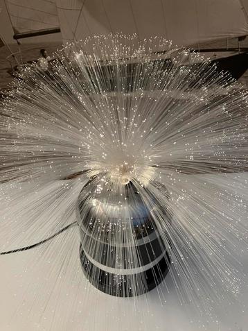 Vintage glasvezellamp  (fiber optic lamp) jaren ‘70 beschikbaar voor biedingen