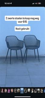 2 stoelen, Enlèvement, Neuf, Plastique