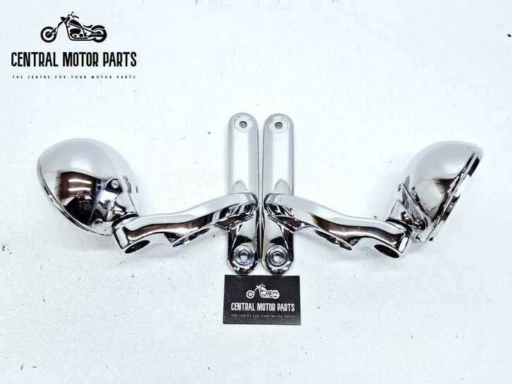 Passing Lights brackets chroom Touring 2014-up, Motoren, Onderdelen | Harley-Davidson, Nieuw, Ophalen of Verzenden