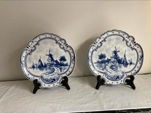 2 vintage Delft muurborden €40voor de 2, Antiek en Kunst, Antiek | Wandborden en Tegels, Ophalen of Verzenden