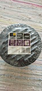 Grille ronde Sencys modèle haut 80mm noir mat, Enlèvement ou Envoi