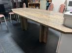 Table en granit véritable 175x90, Comme neuf, Autres matériaux, 50 à 100 cm, Enlèvement