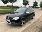 VW Polo Cross 1.2i bouwjaar 2009 115.000 km!, Auto's, Voorwielaandrijving, Stof, Zwart, Zwart