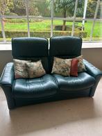 Stressless zetel, Huis en Inrichting, Ophalen, Gebruikt, Tweepersoons, Rechte bank