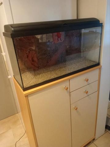 Aquarium aquatlantis decoratie vissen +- 100 liter beschikbaar voor biedingen