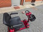 Rode scootmobiel, Ophalen, Gebruikt