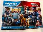 Playmobil politie wegversperring 6878/6924, Enlèvement ou Envoi, Comme neuf