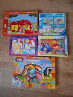 5 kinderpuzzels 3 jaar, Enlèvement, 10 à 50 pièces, Utilisé, 2 à 4 ans