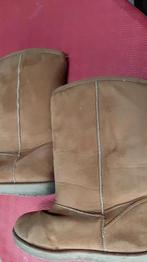 Warme zachte halfhoge teddy laarzen 38 perfecte staat, Bruin, Lage of Enkellaarzen, Ophalen of Verzenden, Zo goed als nieuw