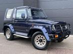 Suzuki Samurai 1.3i | 4X4 | Top staat | Garantie, Stof, Zwart, Blauw, Bedrijf